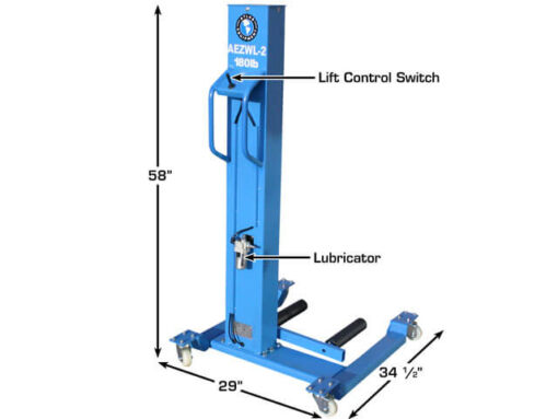 wheel lift measurements