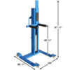 tire lift dimensions