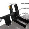 motorcycle vise dimensions